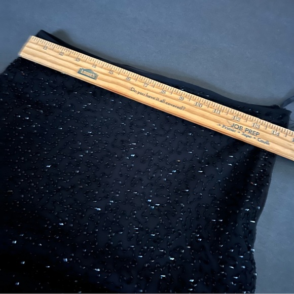J Laxmi Black Beaded Skirt Size M-S - Picture 5 of 10